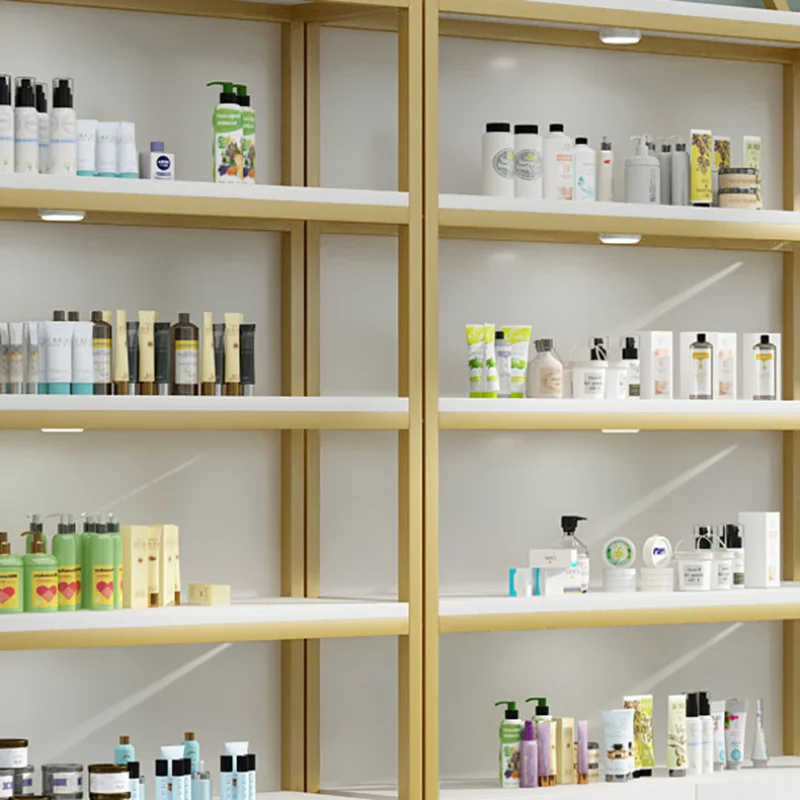 Customized. Customized Products Cosmetics Display Cabinet Beauty Salon Display Rack Supermarket Shelf Household