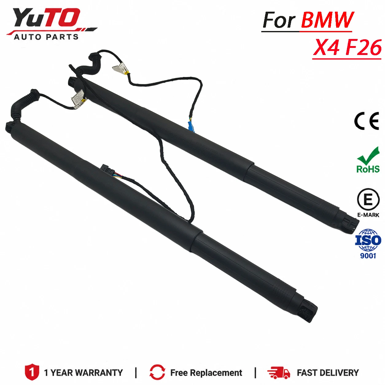 

For BMW X4 F26 2014-2018 1 Pair Left Right Electric Tailgate Struts 7339431 7339432 51247339431 51247339432