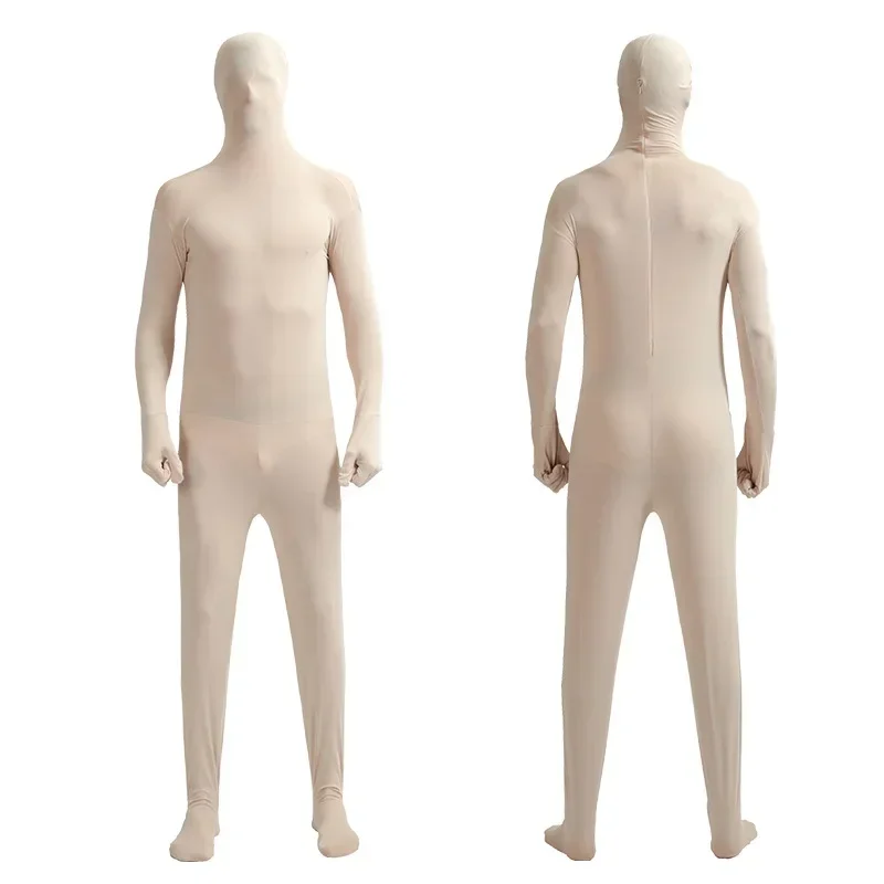 New kid adult Zentai full body suit men's novelty dancing tracksuit cosplay second skin stick spandex nylon body