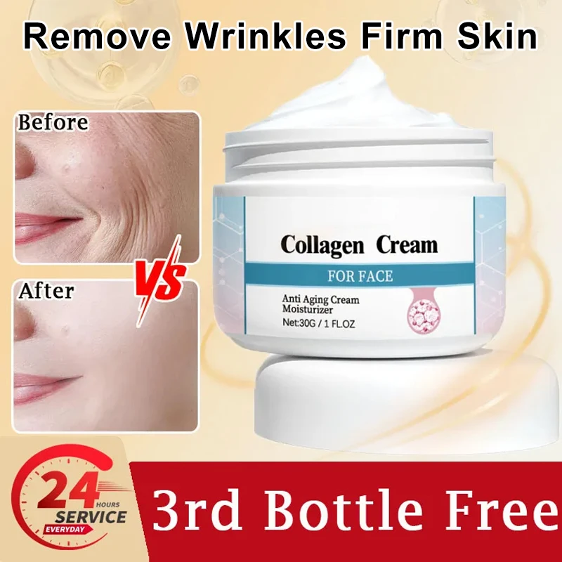 

Wrinkle Removal Whitening Cream Face Remove Anti-aging Nasolabial Folds lines Wrinkles Firming Moisturizing Facial Care