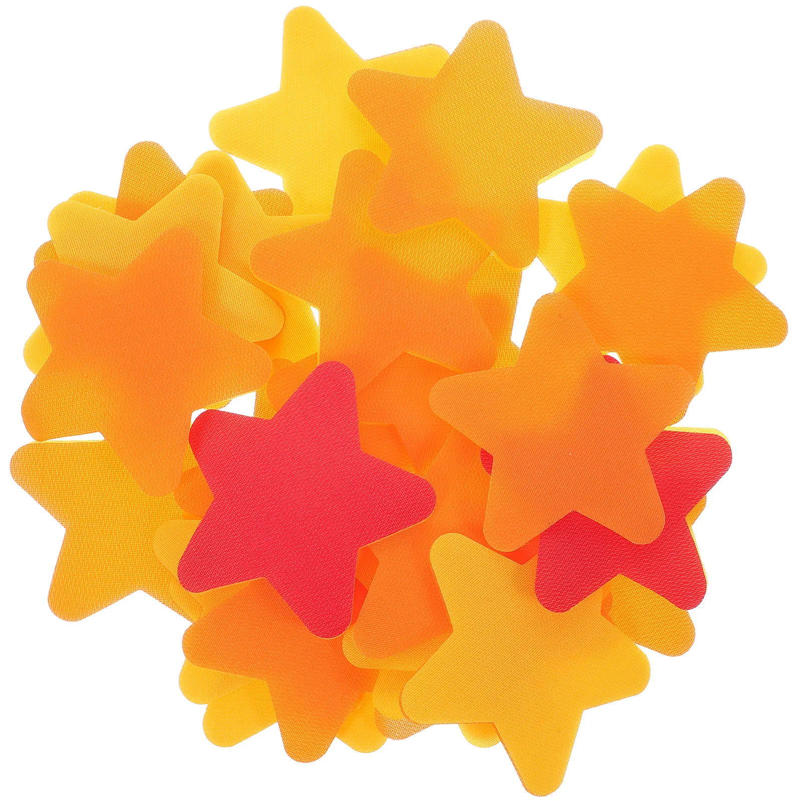 

50Pcs Star Shape Carpet Markers Colorful Educational Floor Spot Markers for Classroom Preschool Kindergarten Rug Activity