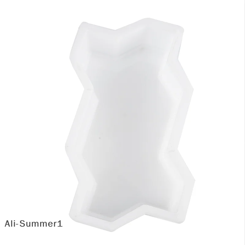 【E】صانع المسار DIY قوالب الخرسانة حديقة الرصيف قالب الطريق مسار رصف الطوب