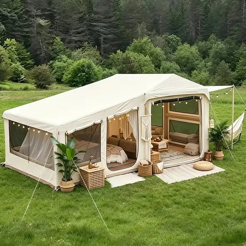 

Airo New Popular Luxury Four-Season Large Waterproof Inflatable House Tent for Outdoor Family Camping