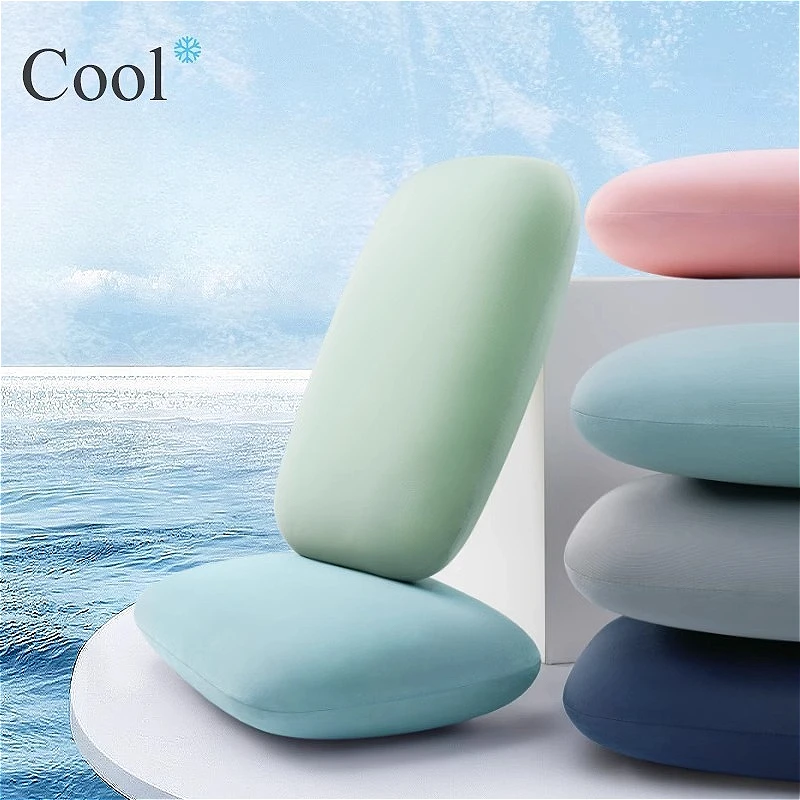 1pc Memory Foam Travel Neck Pillow Slow Rebound Cervical Support Ergonomic for Airplane Car Office Nap Sleep​