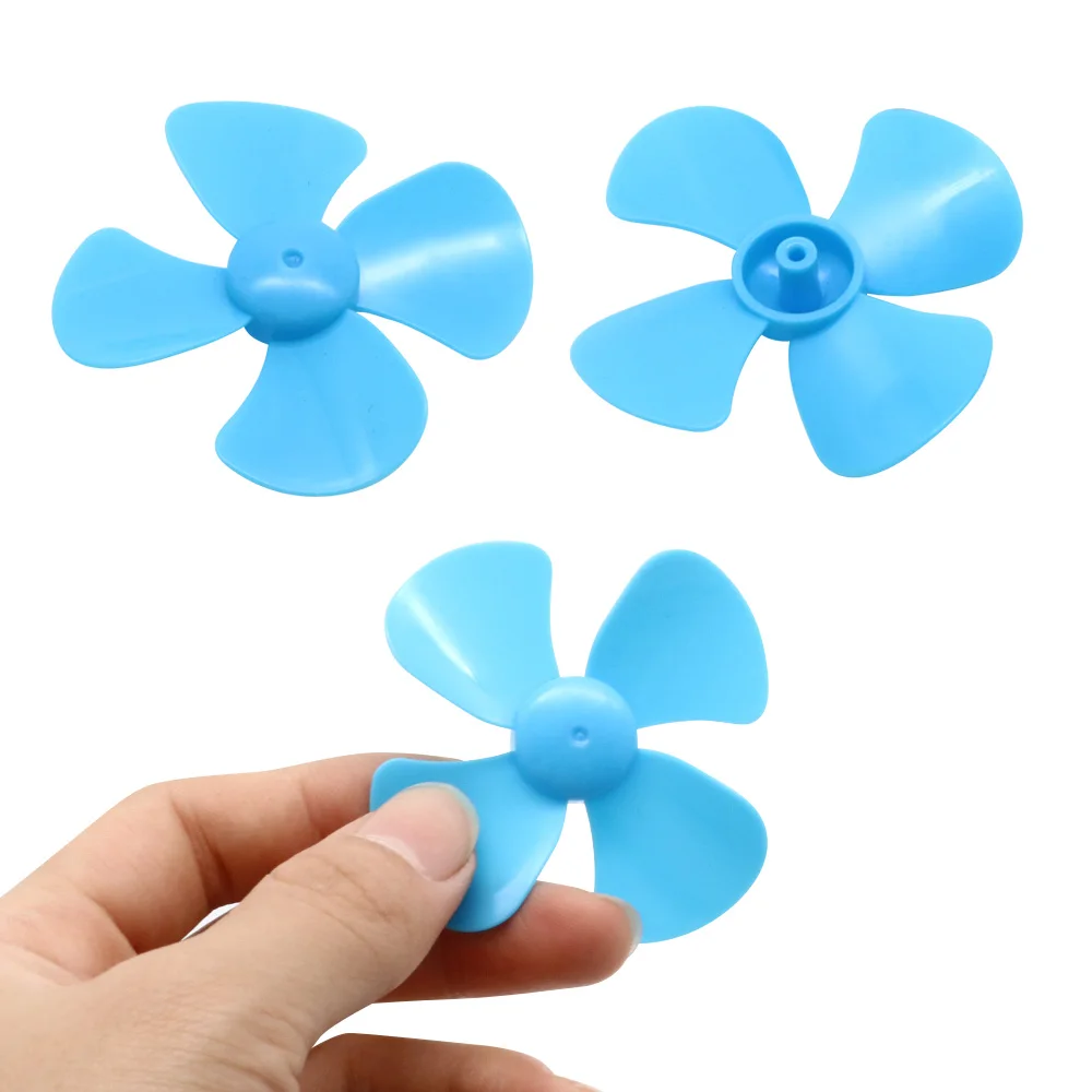 10Pcs 604 4-Blade Propeller Fot 2212 2216 Motor For Model Making, Wind Car, Small Fan, Underwater Robot, DIY Helicopter