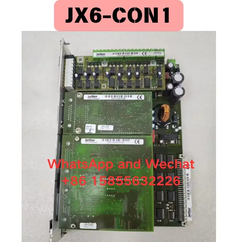 Used Jet controller JX6-O16.JX6-AD8.JX6-DIMA JX6-CON1 Functional test OK