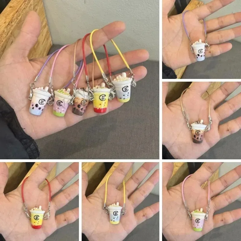 Poppenhuis poppenhuis mini simulatie melk theekopje Voor Ropa labubu pop accessoires miniatuur scène hanger