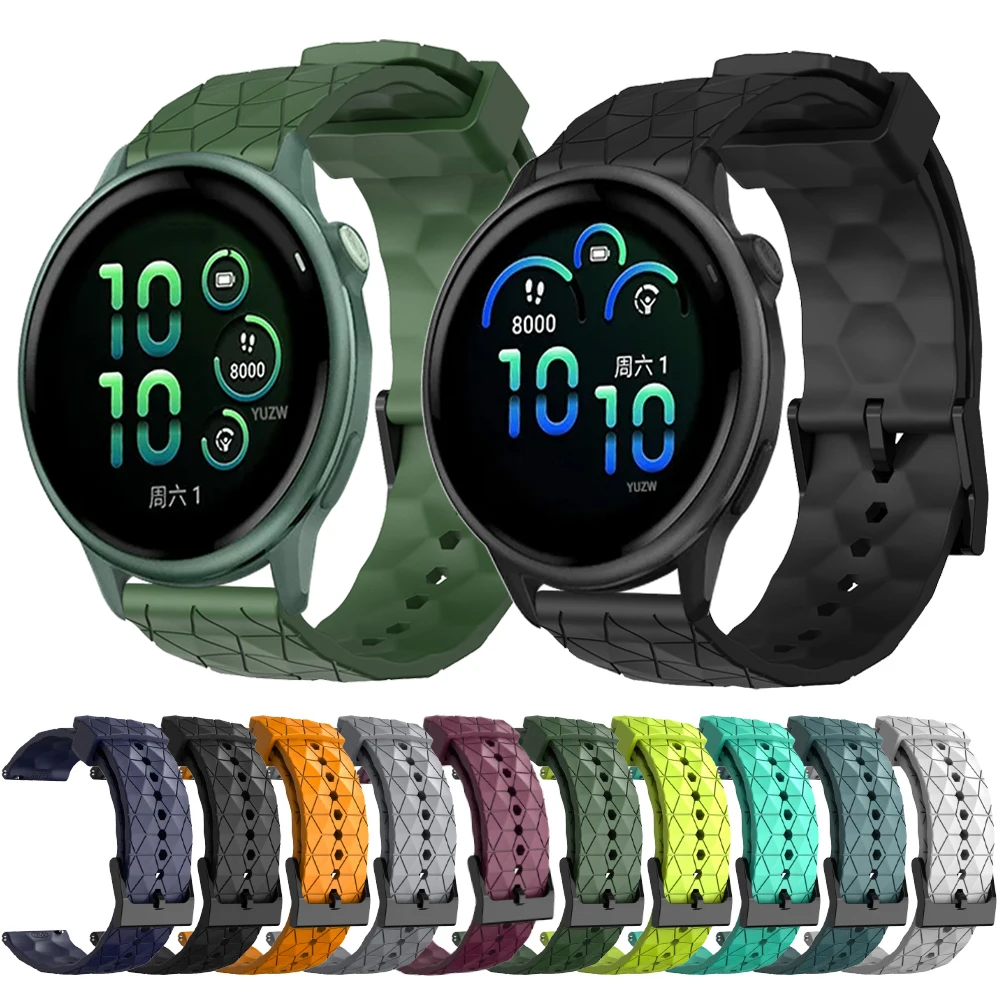 20 مللي متر 22 مللي متر لينة حزام ل Garmin Vivoactive 5 Venu 3 ساعة رياضية الفرقة استبدال سيليكون سوار Forerunner 165 265 255 الموسيقى