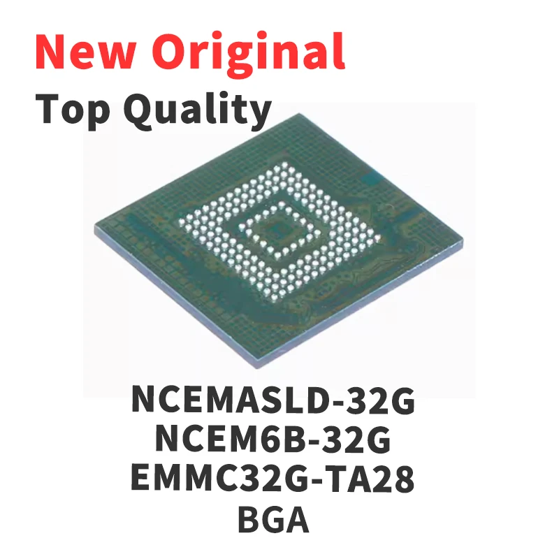 NCEMAD6B-32G NCEMASLD-32G NCEMASLG-32G EMMC32G-TA28 EMMC32G-M525 EMMC32G-T527 EMMC32G-T527 EMMC32G-S100 EMMC32G-V100 Bga (1 Stuks)