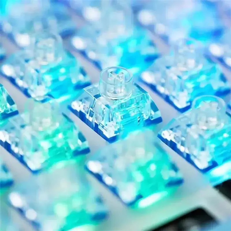 Kailh أعماق البحار الصامت التبديل الخطي اللمس لوحة المفاتيح كتم التبديل برو Lonely Island 45g RGB مفاتيح الألعاب الميكانيكية لوحة المفاتيح