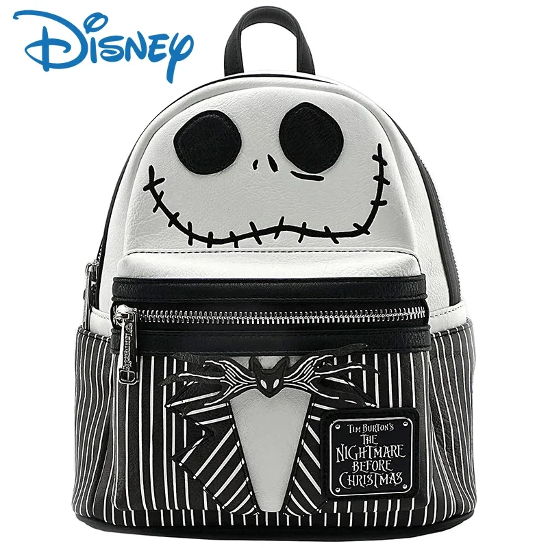 Disney The Nightmare Before Christmas Jack Skellington Mini Backpack for Women Halloween Decorative Backpack