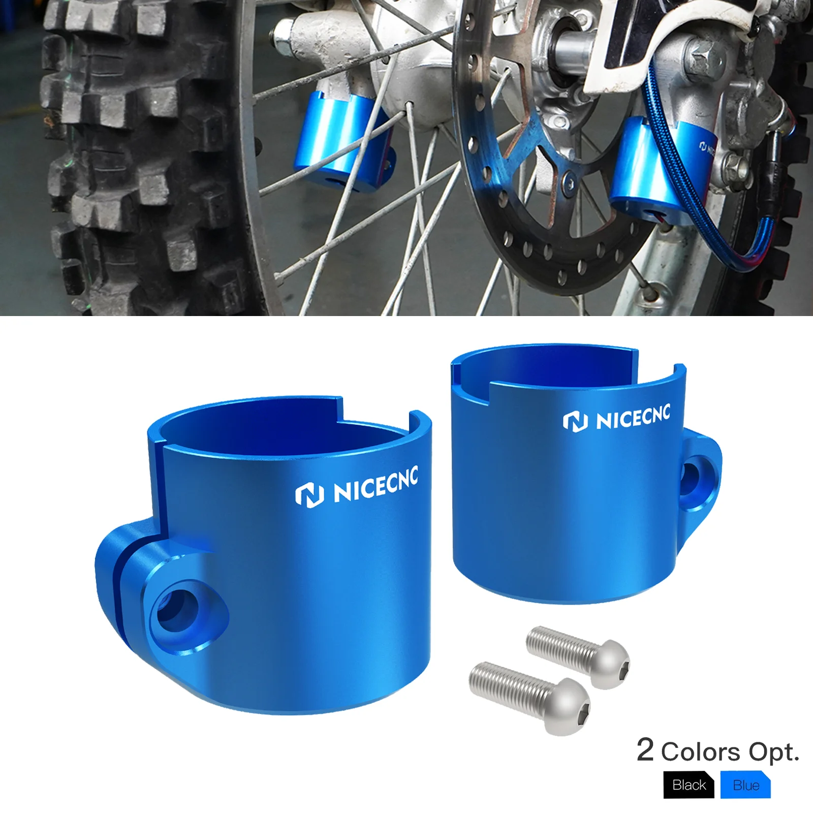 

NICECNC For Yamaha YZ85 YZ 85 2002-2018 2017 2016 2015 2014 2013 2012 2011 Motorcycle Front Fork Lower Leg Shoe Guard Aluminum