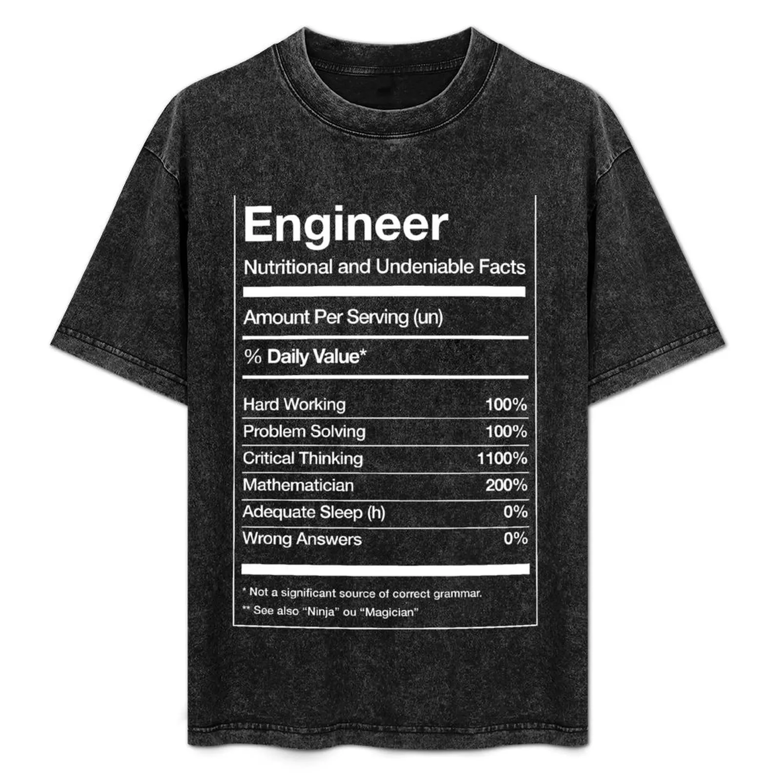 

Engineering Engineer Funny T-Shirt anime shirt heavyweights anime tshirt plus size clothes compression shirt men