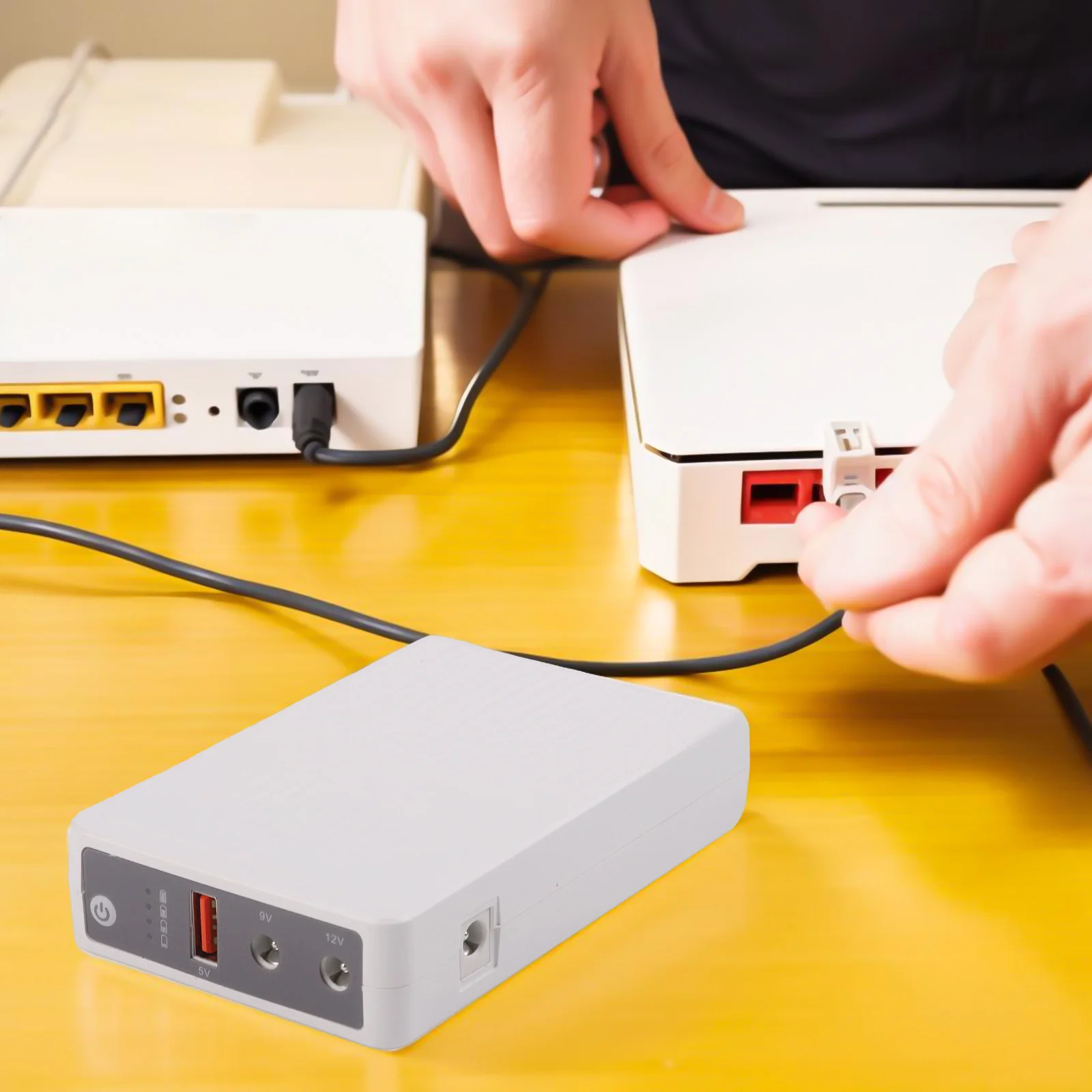 

Источник питания камеры 48 В Источник питания системы ИБП высокой емкости для защиты от разряда маршрутизатора