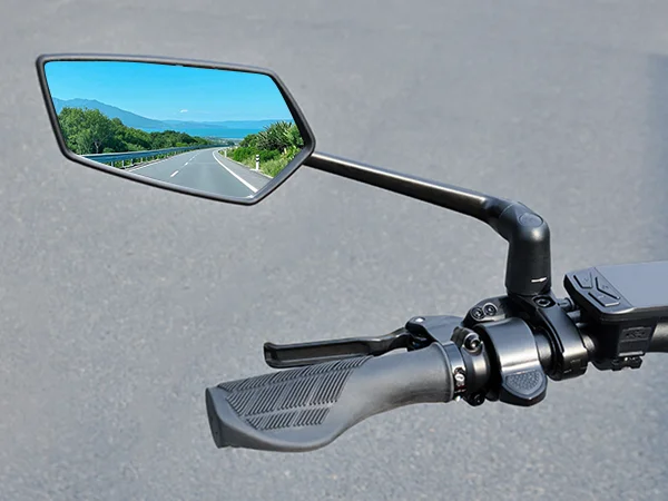 RBRL Fahrradlenker-Rückspiegel, Weitwinkel-Ultraklarer Fahrradspiegel in Automobilqualität, 360° drehbar, für Elektroroller – Detail 1