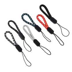 1/5Pcs Hand Wrist Lanyard String Short Grip Lanyard Mobile Phone Strap USB Flash Drive Keychain ID Badge Holder DIY Hang Rope