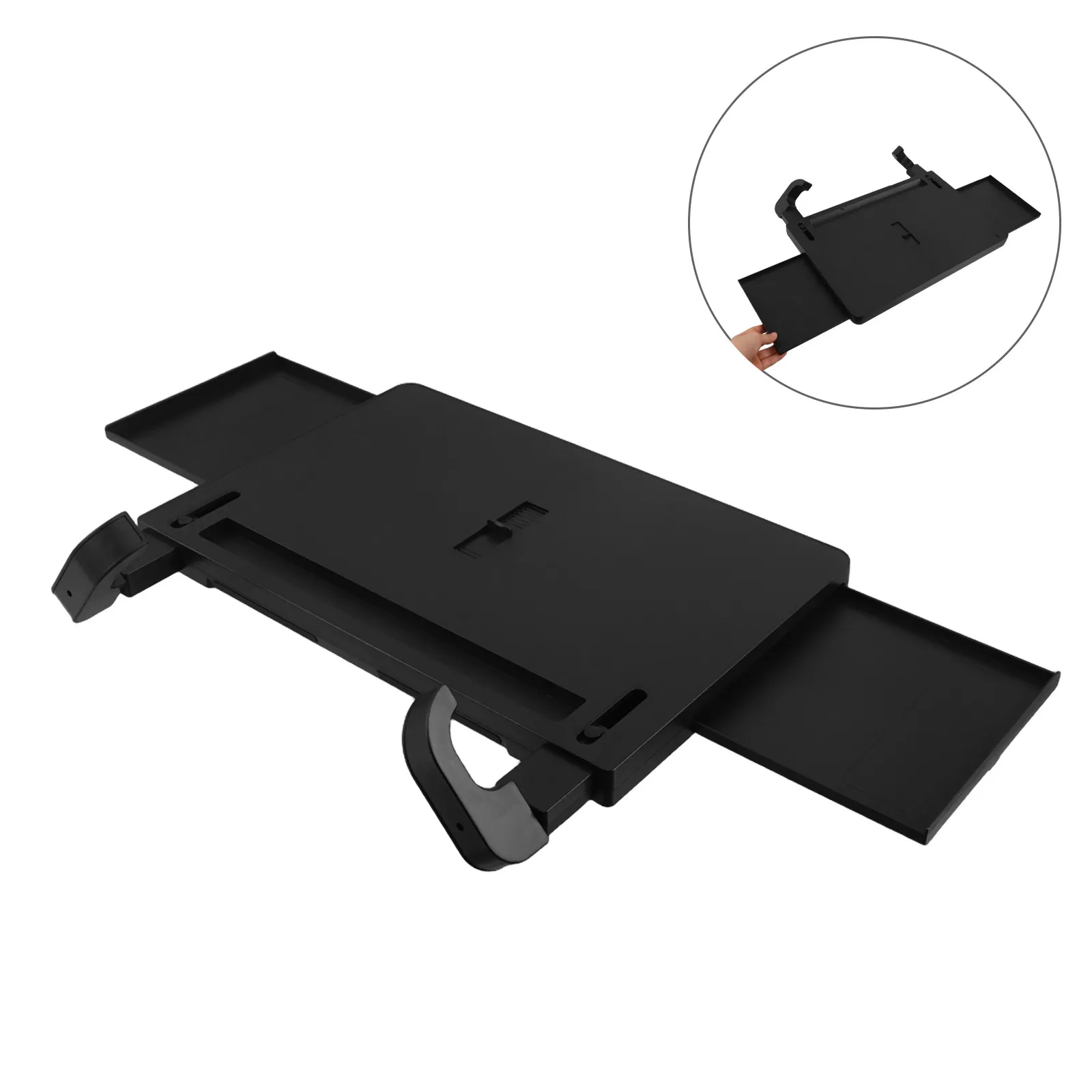 

Foldable Automotive Steering Wheel Tray Multifunction Car Table Portable Laptop Desk Food Travel Work Vehicle-Mounted Steering