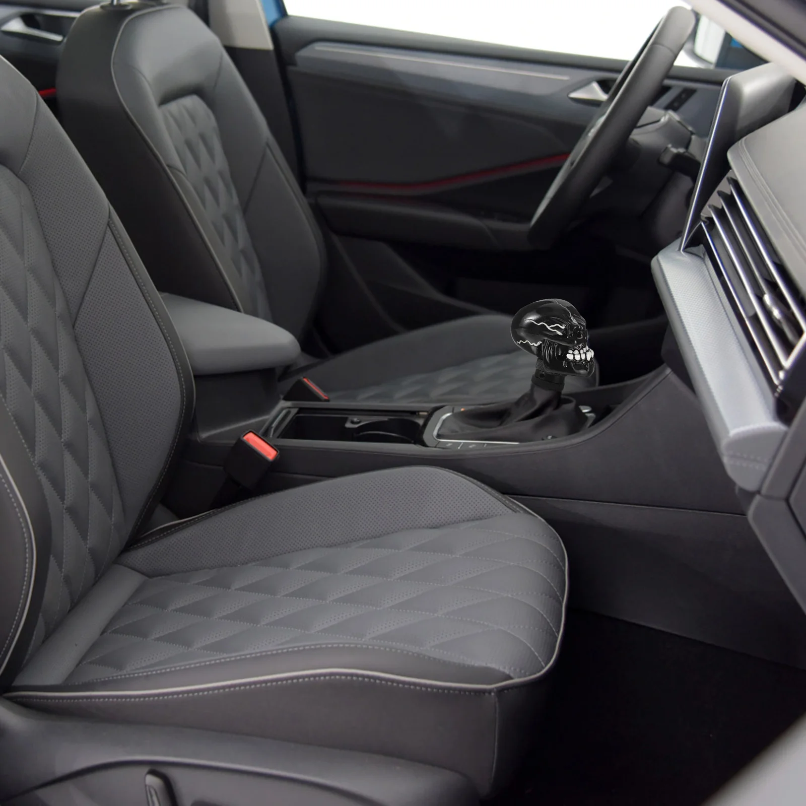 

Skull Design Resin Gear Shift Knob Car Accessories Automatic Shift Handle Durable Comfortable Grip Manual Automatic