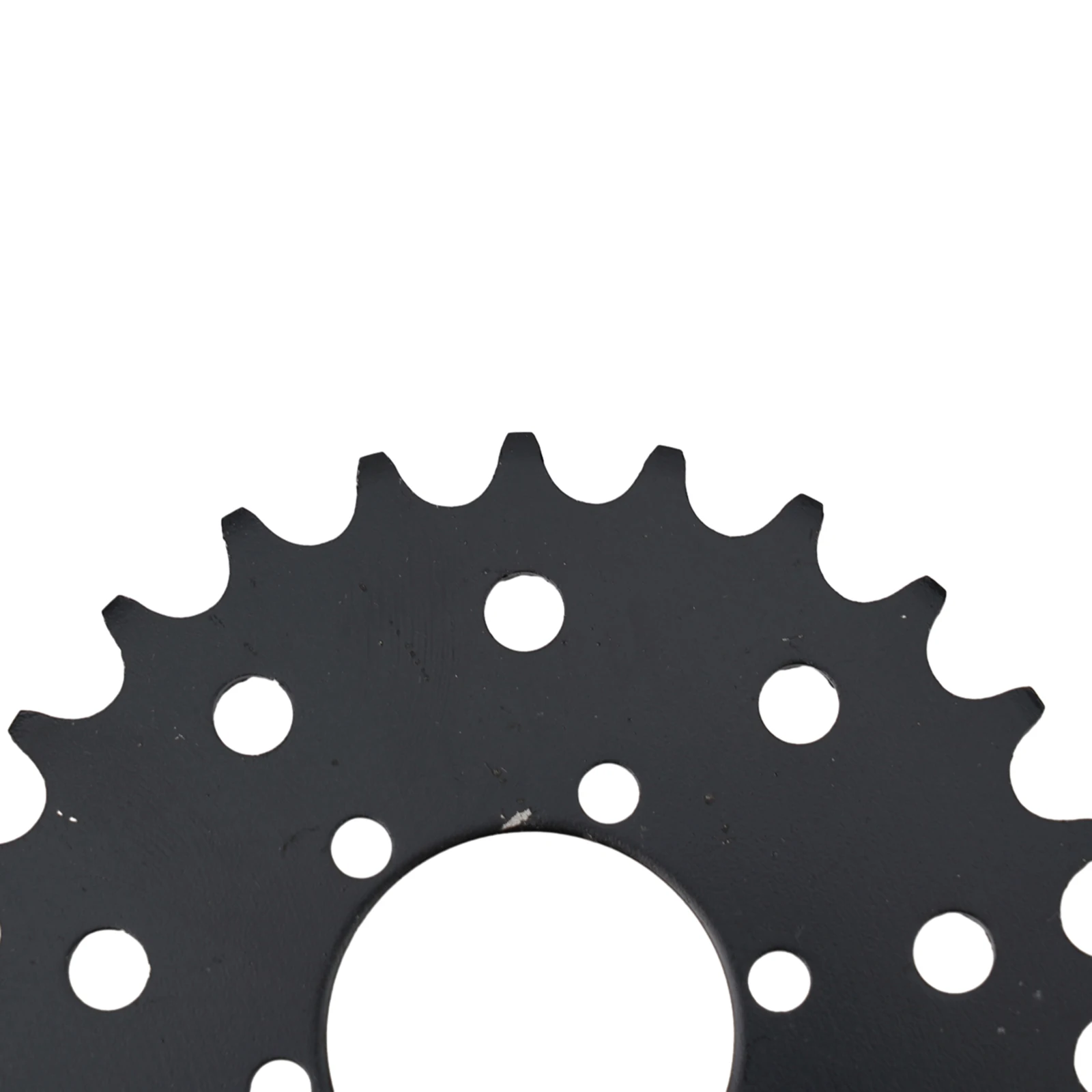 

25T Bicycle Chainwheel 25T Black Bicycle Fix Gear Chainwheel Black Color Easy Installation Good Working Condition Steel Material