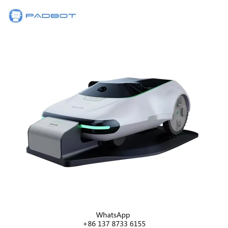 

Intelligent Commercial Electric Robot Lawn Mower With Automatic Zone Management Battery-Powered Blade Cutting For Grass Cutting