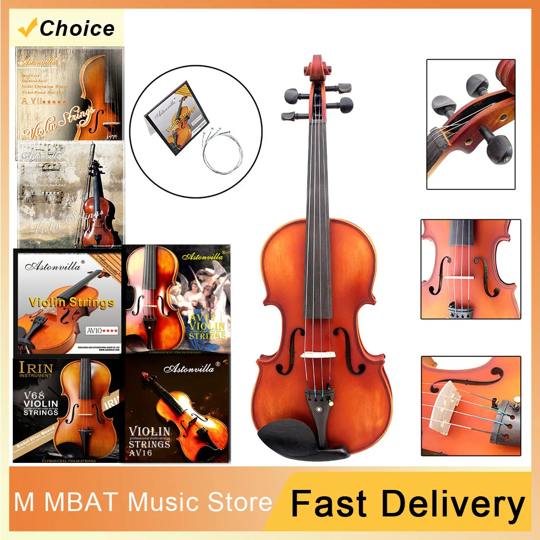 Irin Violin Strings…