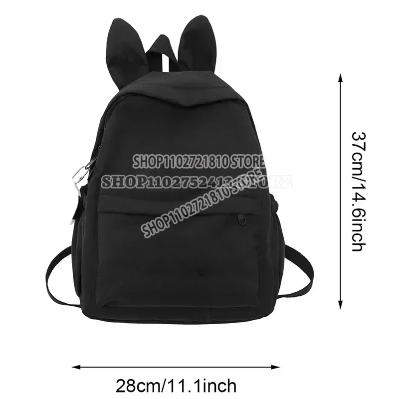 Snoopy Backpack Women School Student Large Capacity Knapsack Ins Cute Cartoon Leisure Harajuku Fashion Rabbit Bookbag Kids Gift