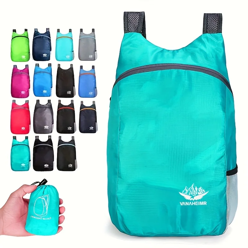 MeiGlobal Outdoor Folding Backpack - Lightweight Travel Daypack for Commuting, Gym, Camping & Cycling