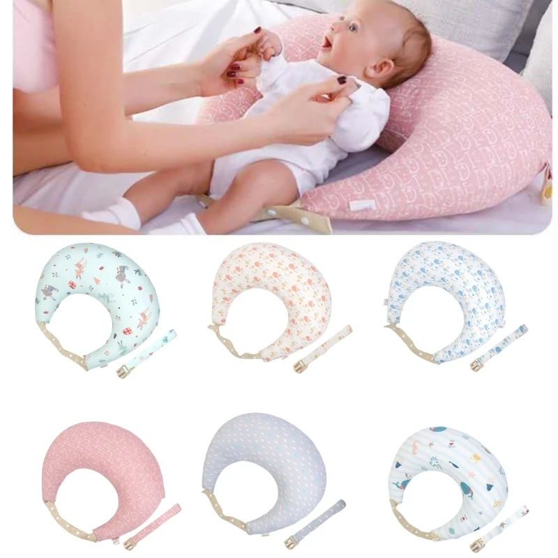 Multifunction Nursing Pillow Baby Maternity Breastfeeding Pillow Adjustable Pregnant woman Waist Cushion Layered Washable Cover