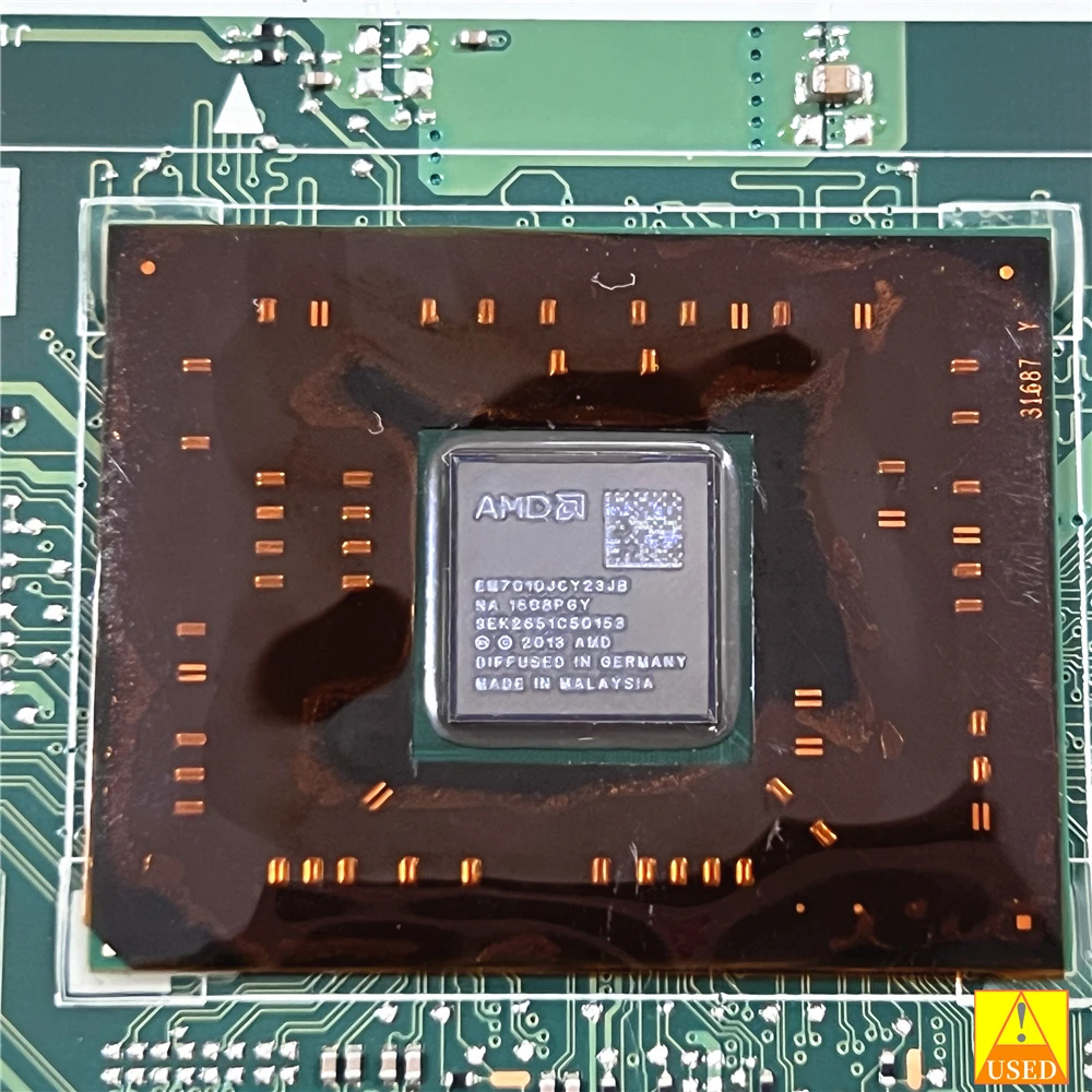 Placa-mãe do portátil para ASUS, X455YI, AM7010 CPU, testado 100%