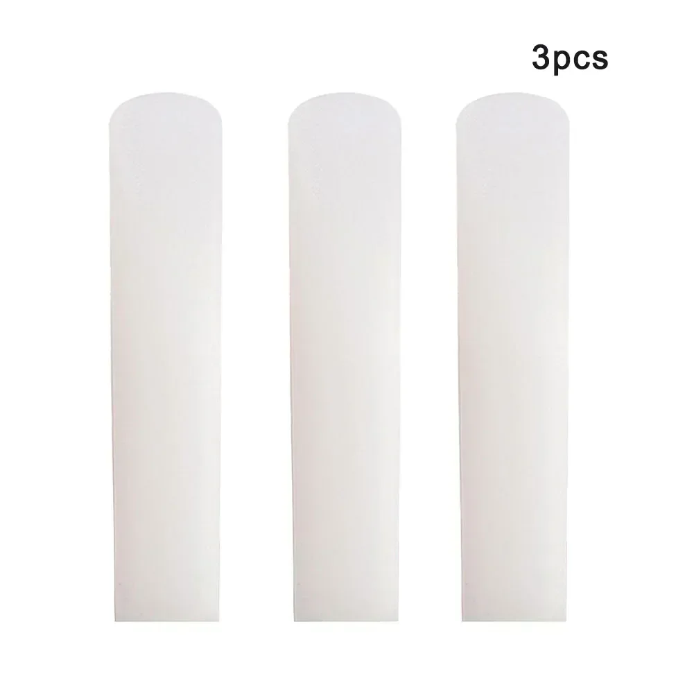 3Pcs Resin Plastic Saxophone Reed 2.5 Strength For Alto Sax Wind  Parts Musical Instruments Accessories