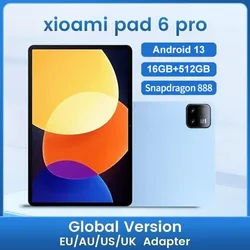 2024Tablet wersja globalna 2-in-1 Pad 6 Snapdragon 888 Android 13 HD 10.1 ekran 5GWIFI Bluetooth 16G + 512G oryginalna klawiatura