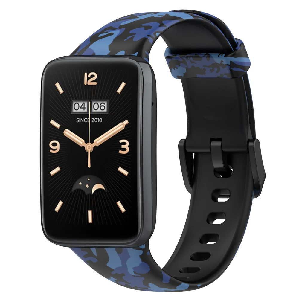 For Xiaomi MI Band 7 Pro Smartwatch Strap Camouflage Pattern Watchbands Bracelet mi band7 pro Replacement Wristband Accessories