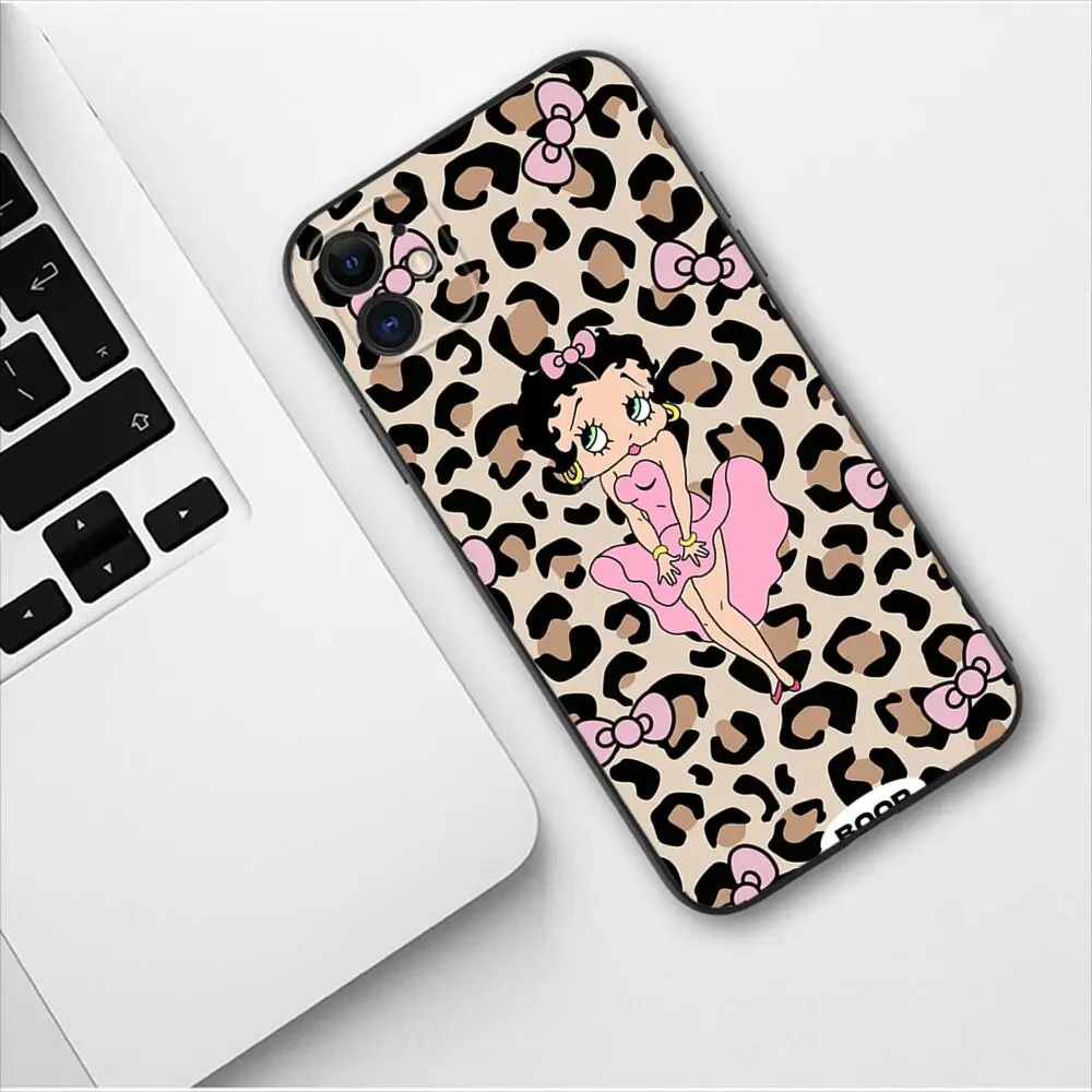 Custodia per telefono Sexy Girl B-Betty per Apple IPhone 13 12 11 14 15 Pro Max Mini SE XR X XS Max 6S 8 7 plus Cover in TPU di moda di lusso