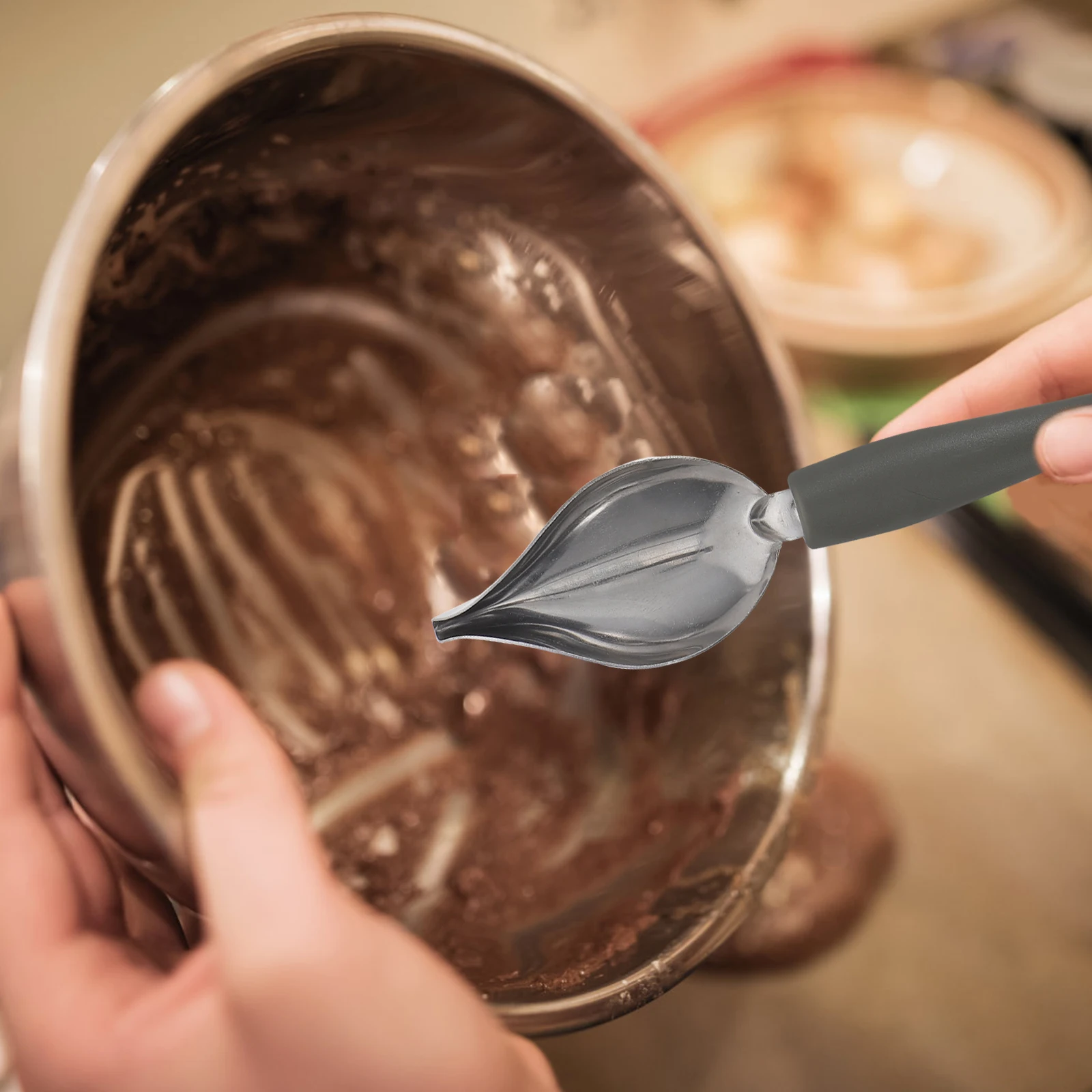 

Sauce Chocolate Tool Stainless Steel PP Anti Rust Lightweight Hot Pot Cheese Decorative Spoon Cake Baking Sauce Painting Pencil