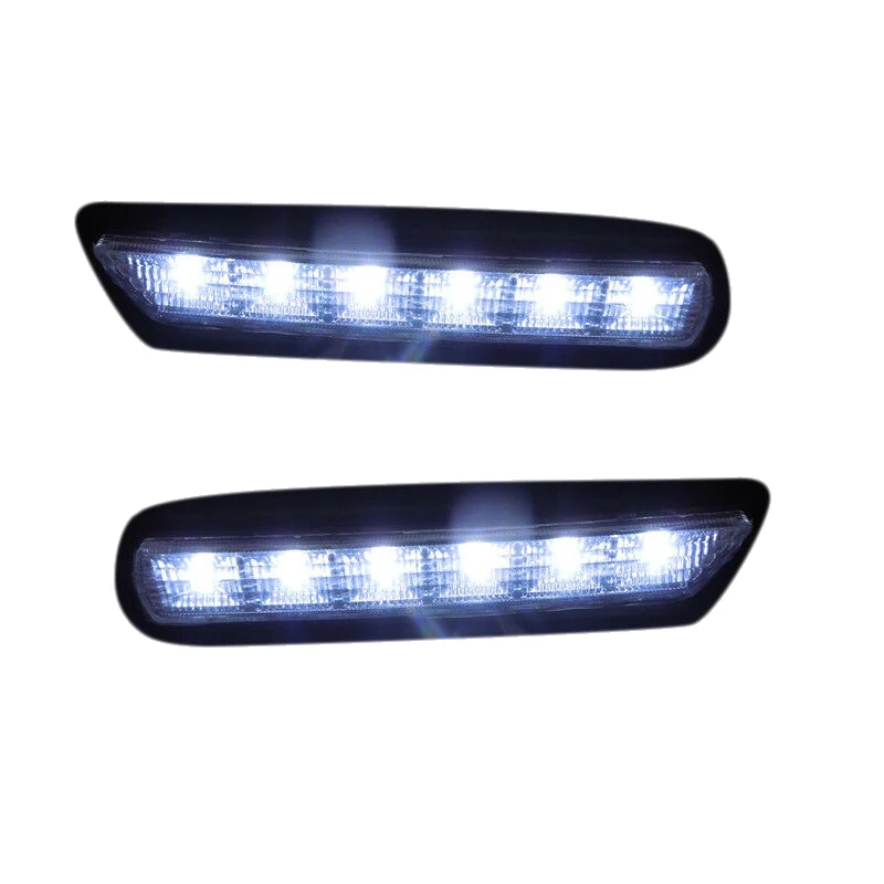 Juego de luces LED de circulación diurna, faros antiniebla blancos DRL para Mitsubishi ASX 2010-2012, 1 Juego