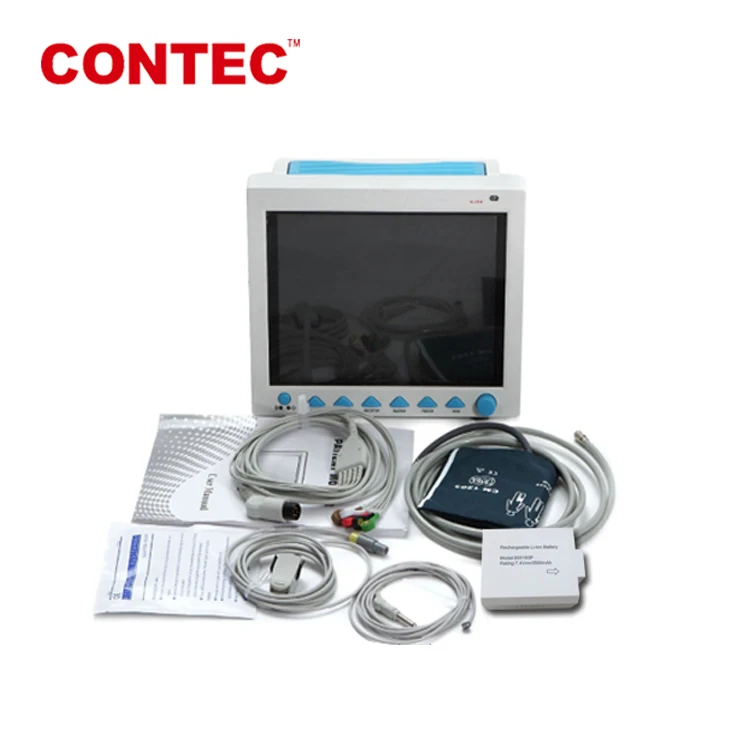 CONTEC CMS8000 المحمولة واي فاي عن بعد ing المريض الإسعاف ecg مسجل الحدث