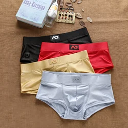 Bright color ADDICTED men's panties low rise brushed sex gratitude convex youth boxers