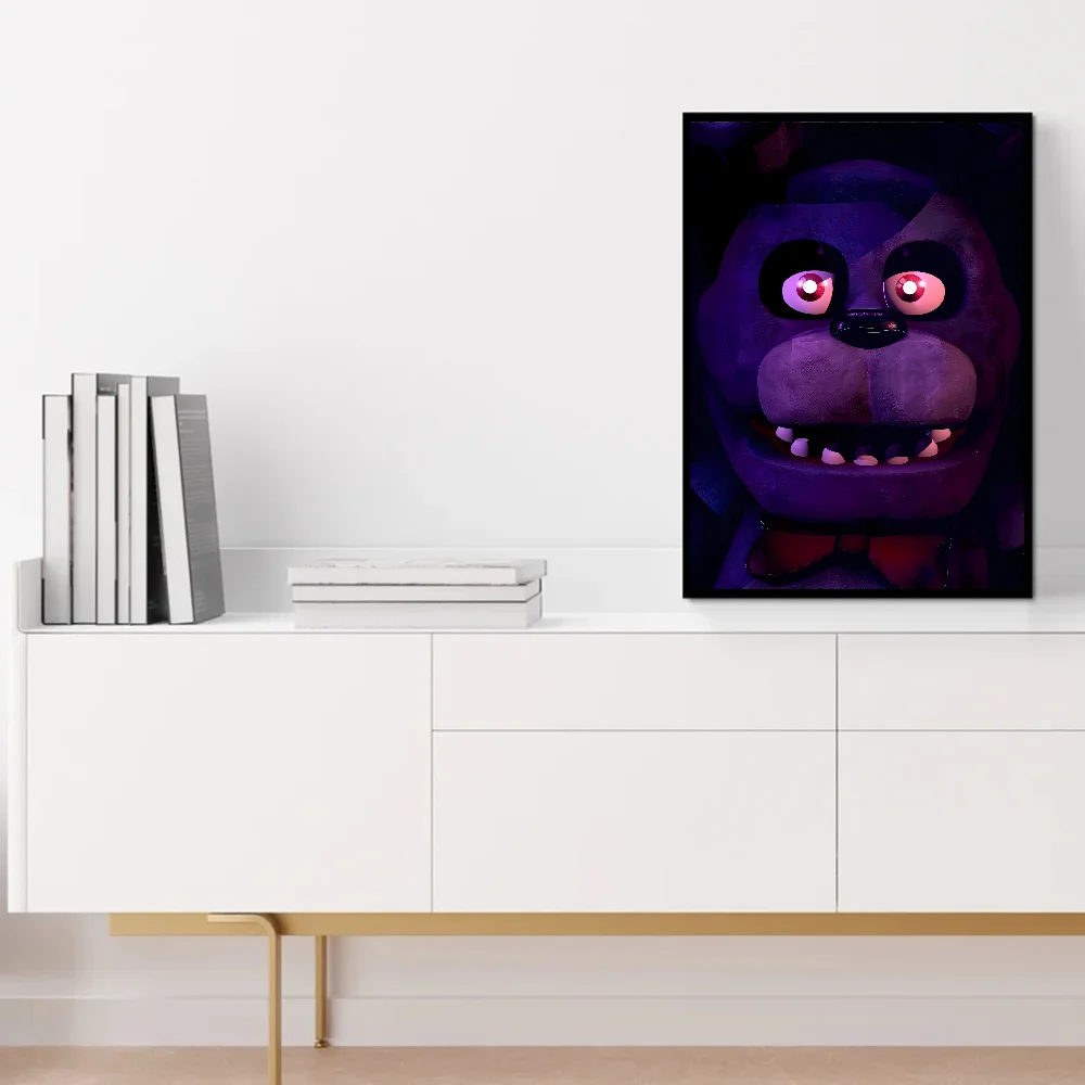 Popularity Poster FNAF Five-nights-At-Freddys Classic Vintage Posters Vintage Room Home Bar Cafe Decor Nordic Home Decor