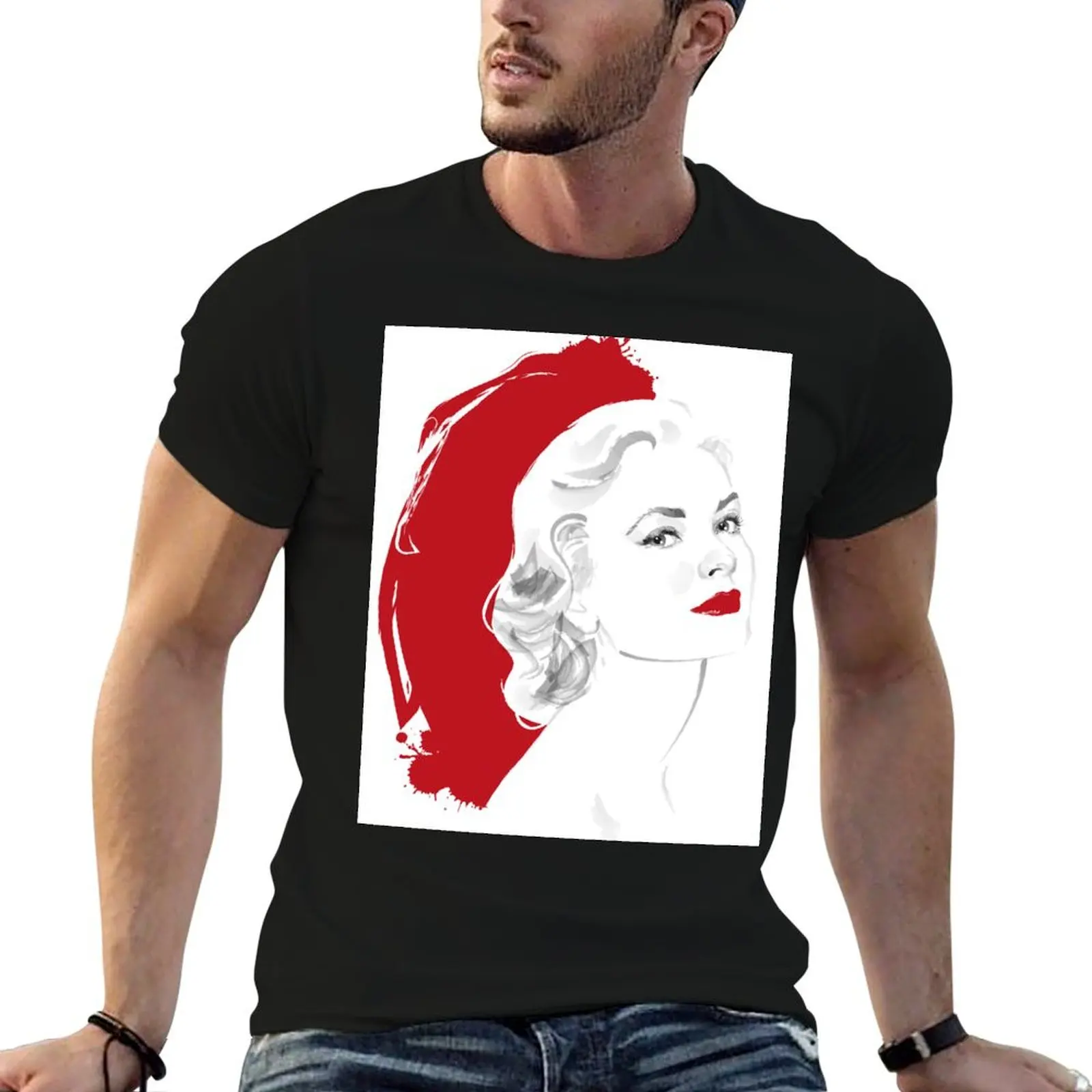 

Red Grace T-Shirt t shirts for man pack cotton cotton t shirt pack essential t shirt T-Shirt