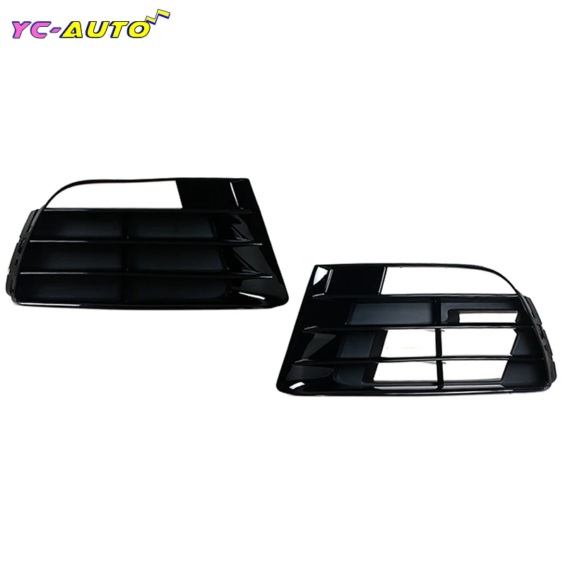 Car Front Bumper Fog Light Lamp Cover Grille Lower Grill For Volkswagen VW Scirocco R 2009 2010 2011 2012 2013 2014