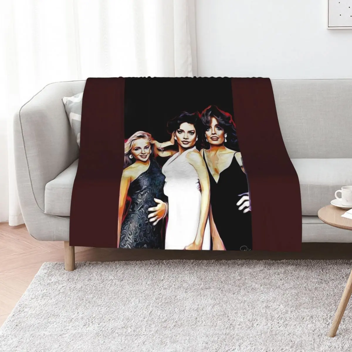 EWING LADIES- Dallas Throw Blanket sofa bed Decoratives anime Soft Big Sofa christmas decoration Blankets