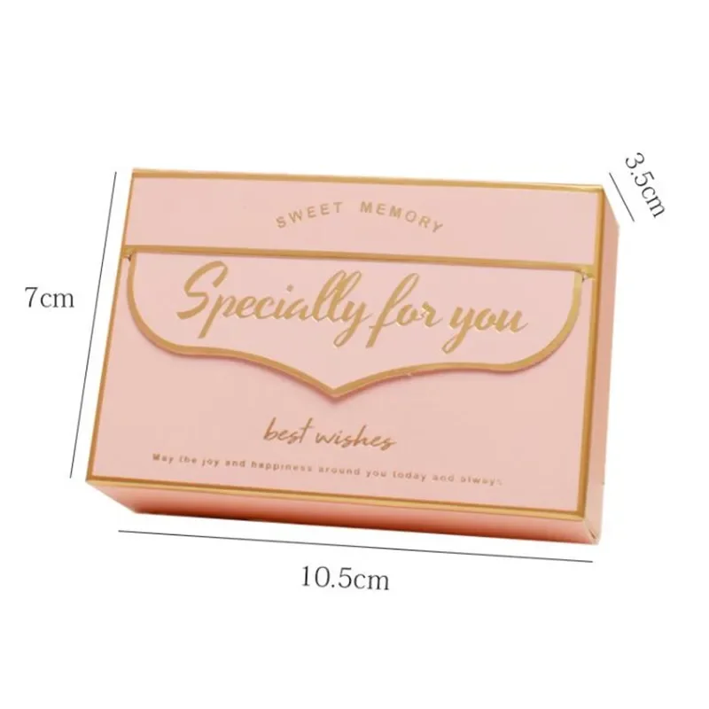 Mini Envelope Gift Box Packaging For Wedding Party Baby Shower Paper Candy Boxes Eid Mubarak Decor Boite Cadeaux Jewelry Box