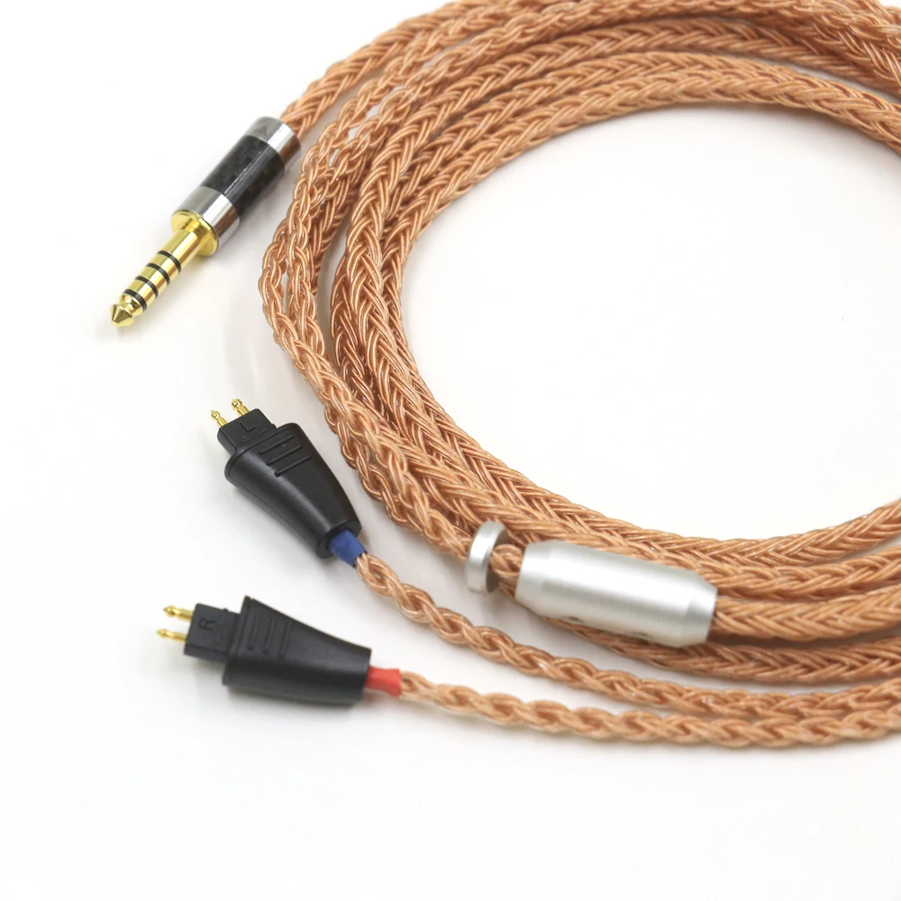 

16 Strands Single Crystal Copper For Fostex TH610 TH900 MK2 TH909 XLR/2.5/4.4mm Balance Headphone Upgrade Cable