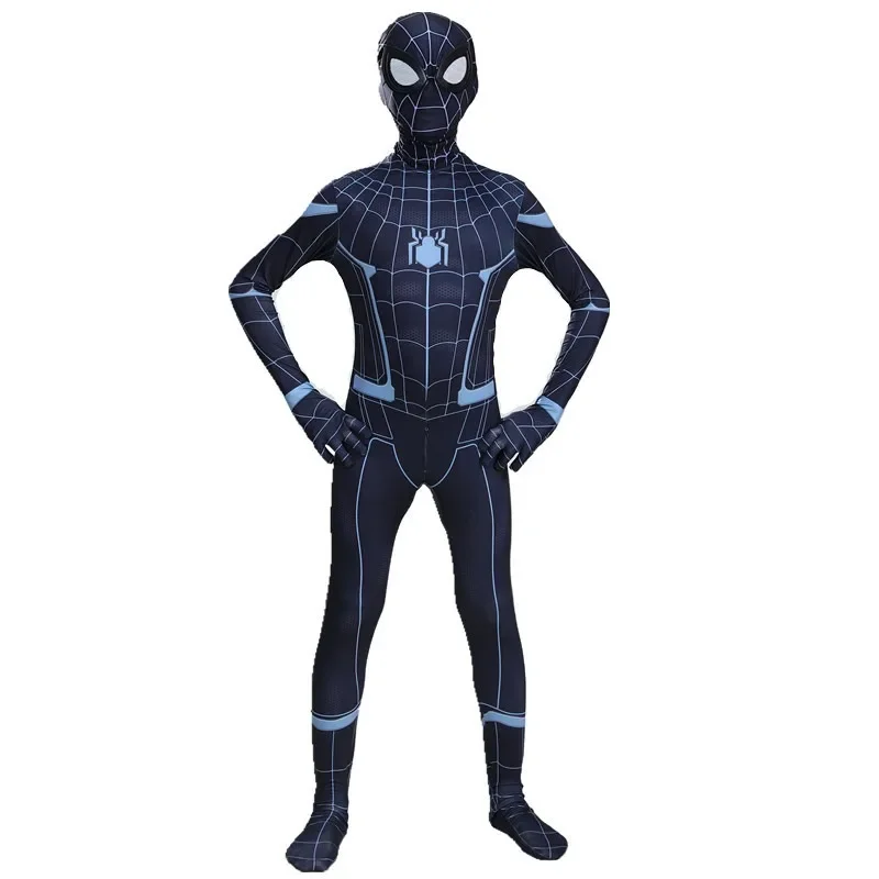 

Spider Man Costume Movie Superhero Cosplay Anime Bodysuit Cool Jumpsuit Children Role Play Clothes for Carnival Party