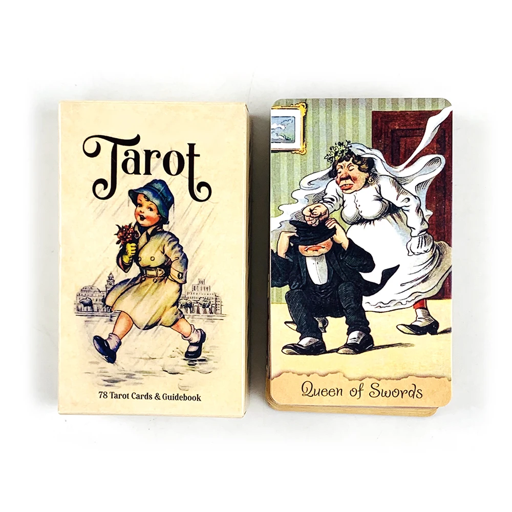 New Tarot Cards 78pcs Tarot Deck Fortune Telling Divination Board Game Family Game Nights Friend Gathering Game Collection Cards