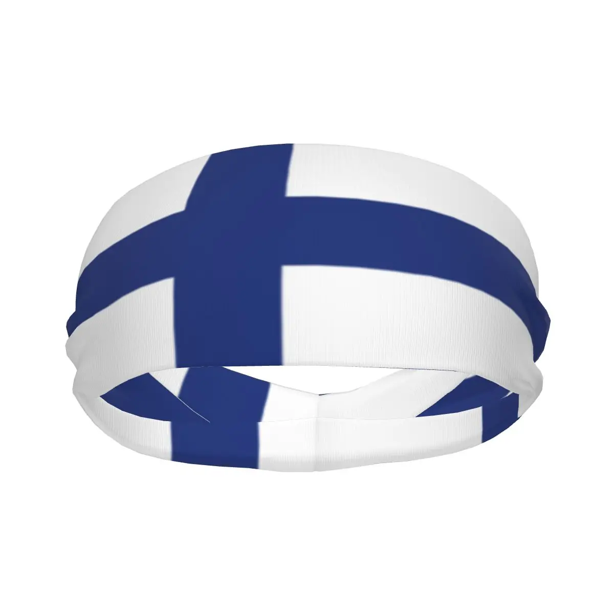 

Спортивная повязка с флагом Финляндии, эластичные повязки для женщин и мужчин, Спортивная Повязка для баскетбола, спортивного зала, фитнеса, пота, волейбола, тенниса