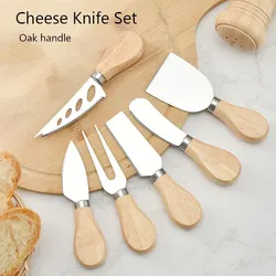 Six Piece Set of Cheese Knife Box Stainless Steel Cheese Knife Set of Six Piece Cheese Knife Cheese Knife Set