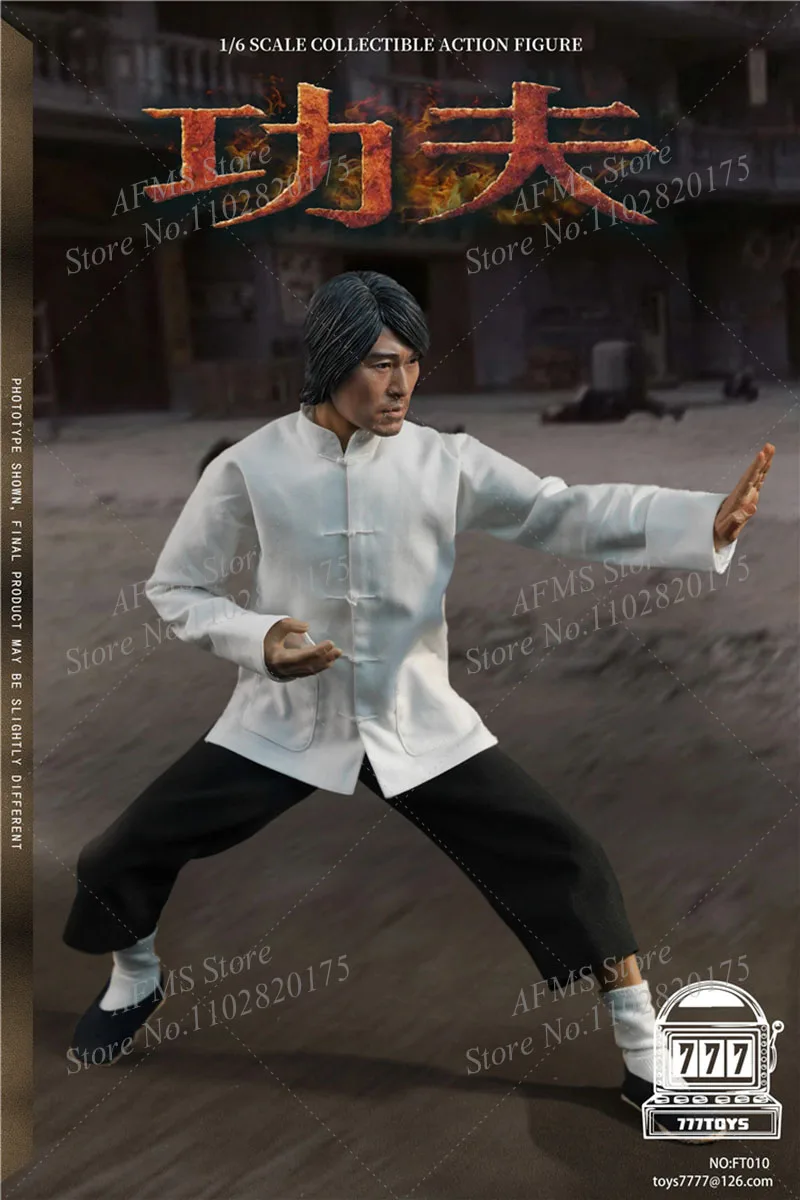 777TOYS 1/6 FT010 Scale Collectible Figure Stephen Chow Kung Fu Experts Hong Kong Star Full Set 12Inch Men Soldier Model