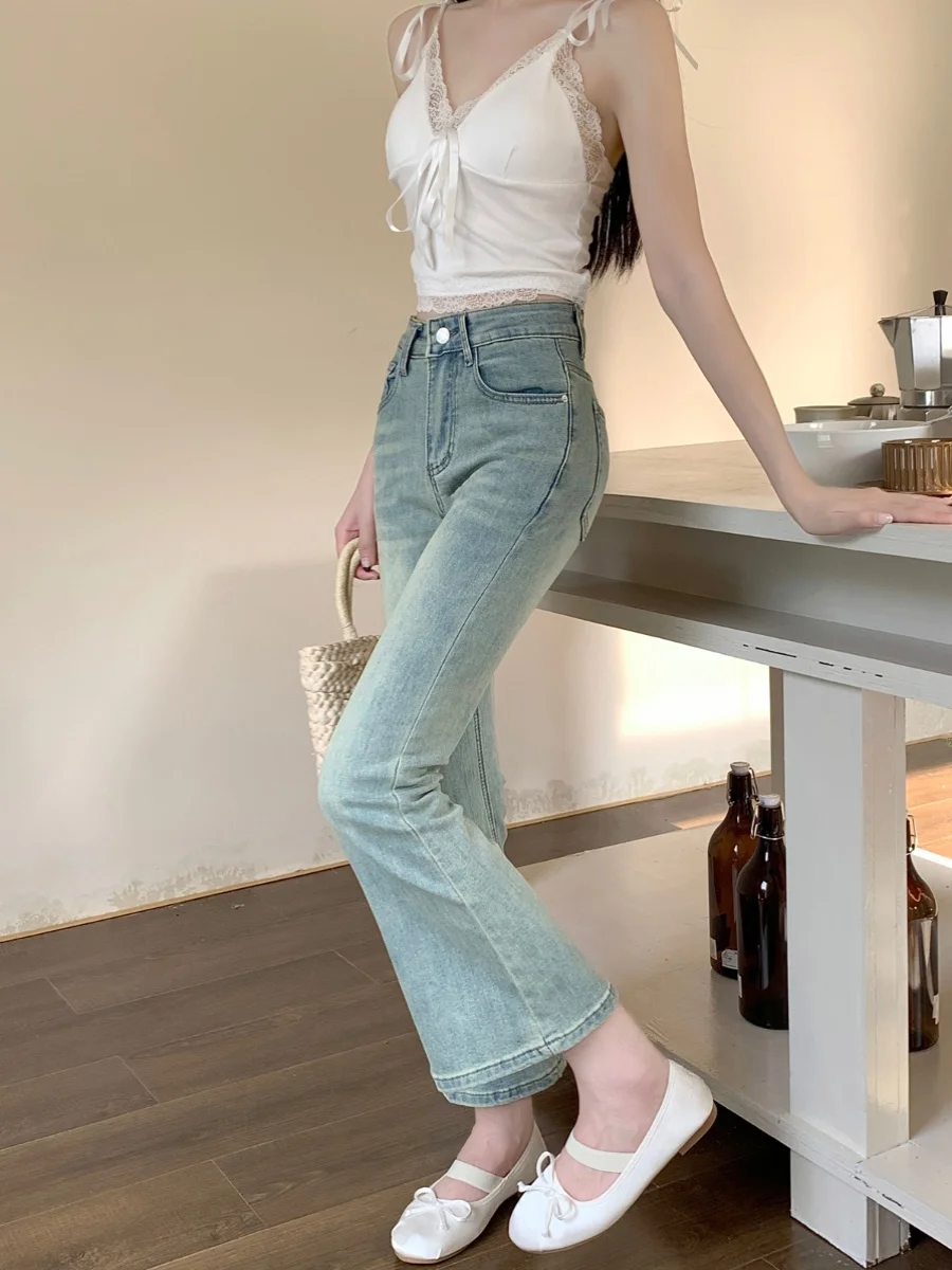 レディース 秋用ジーンズ 春 秋 冬 夏 多用途 シーズンコレクション 快適で居心地の良い 暖かい 厚手フリース 高品質