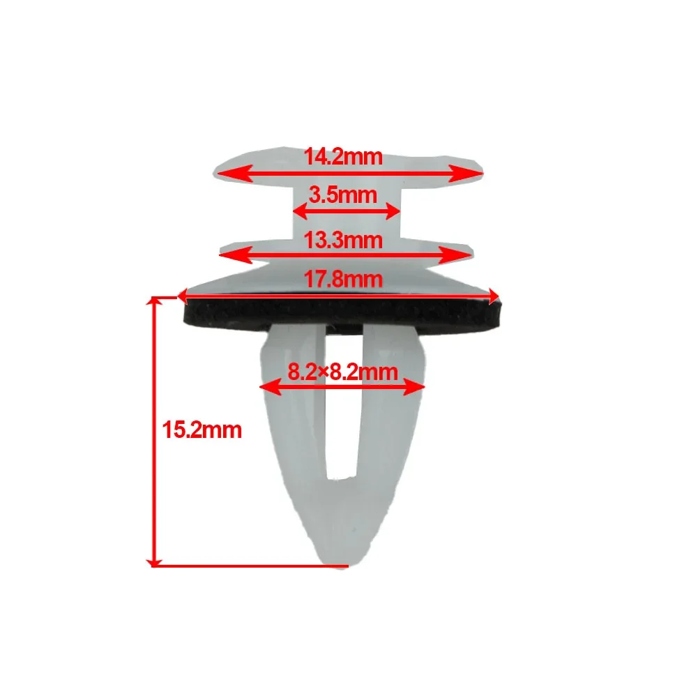 Mouldings Accessories Replacement 120pcs Car Door clips Panel Fixing Fasteners For BMW BE36 E38 E39 E46 Useful